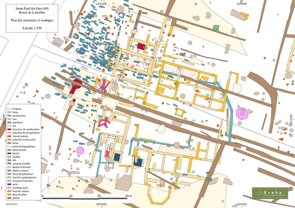 SAINTPAULLÈSDAX (40) Céros / Les Jardins de Lestrilles Éveha
